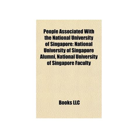 Buy People Associated with the National University of Singapore: National University of ...