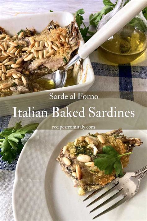 Easy Italian Baked Sardines with Breadcrumbs and Pine Nuts