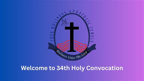 Th Holy Convocation Saturday July Youtube