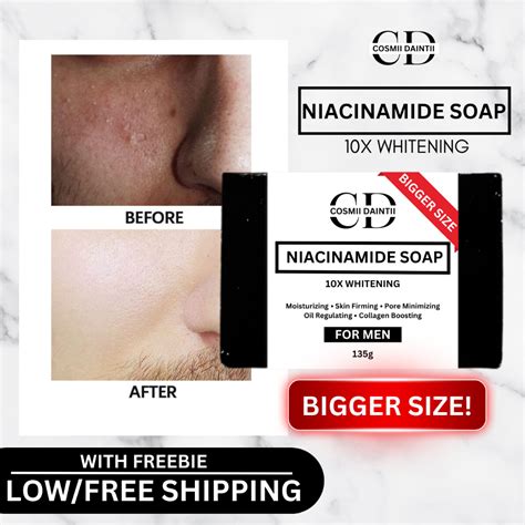 CD NIACINAMIDE SOAP 135G Hydrating CB Niacinamide Soap 10x Whitening