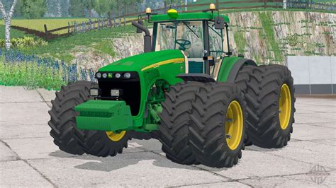 John Deere H Rodas Duplas Para Farming Simulator