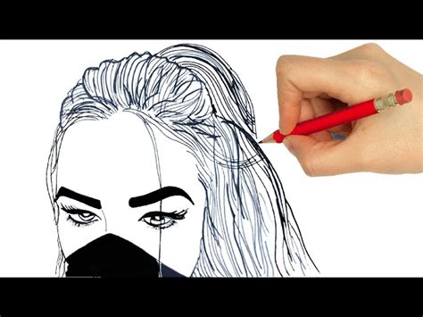 Drawings Of Hair Tumblr