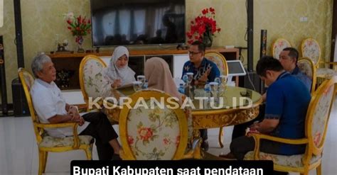 Dukung Regsosek Bupati Iskandar Jadi Orang Pertama Didata Koran Satu