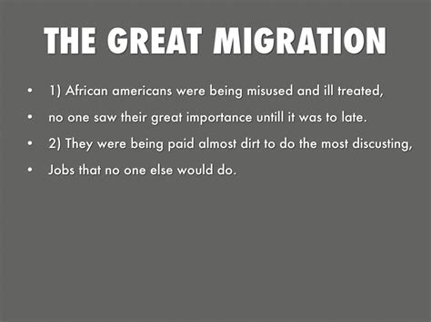 Great Migration By Skylar Payne By Skylar Payne