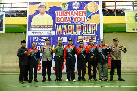 Anwar Hasyim Buka Turnamen Wabup Cup 2023 Harianmetropolitan Co Id