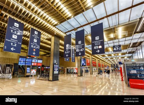 Paris Orly Ory Airport Terminal Sud In France Stock Photo Alamy