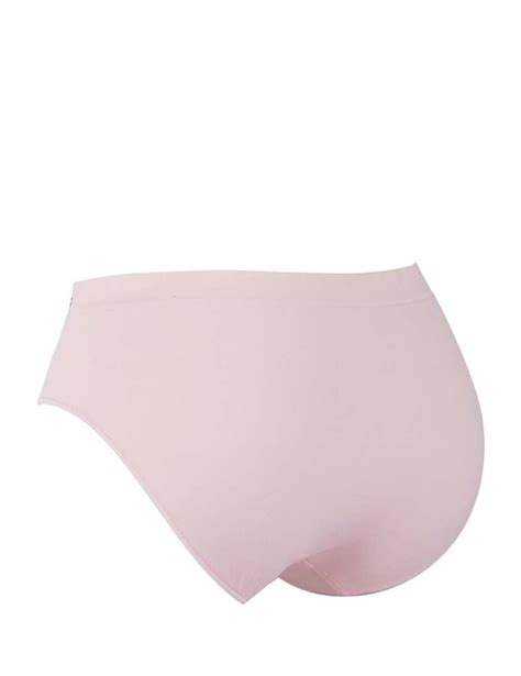 Quần lót nữ không đường may seamless iBasic bikini lưng vừa PANY100