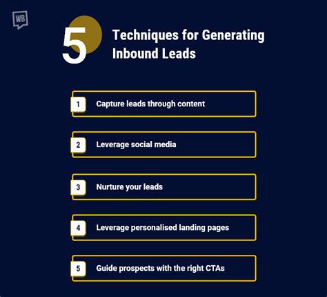 Proven Techniques For Generating Inbound Leads