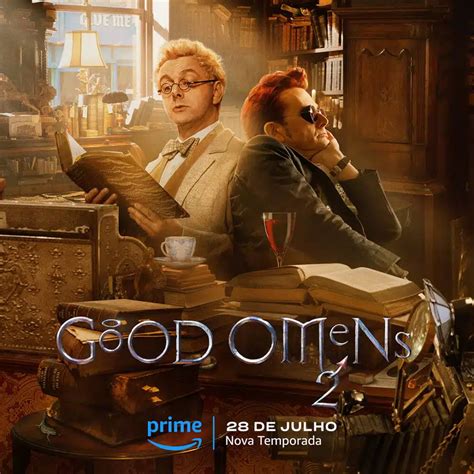 Confira a INCRÍVEL sequência de abertura da 2ª temporada de Good Omens