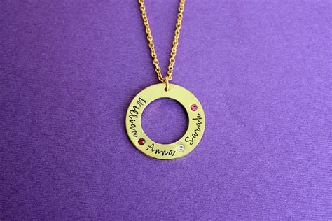 Personalized Mom T Mom Necklace Gold Mom Necklace Etsy