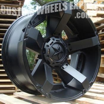 KMC XD Series XD811 RS2 Rockstar II Satin Black Custom Wheels Ri