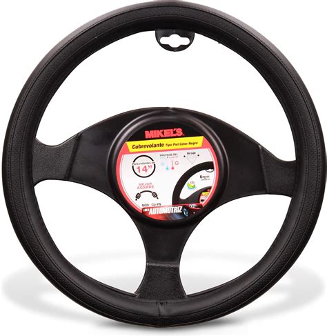 Mayco Bell Funda De Cuero De Microfibra Para Volante De Coche Tama O