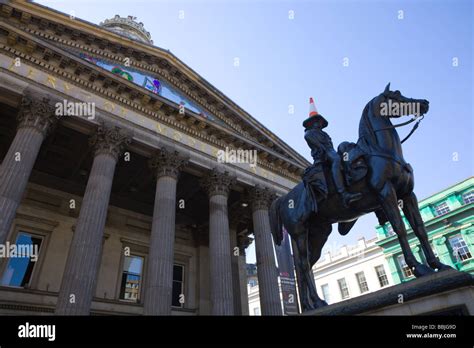 gallery  modern art  glasgow stock photo alamy