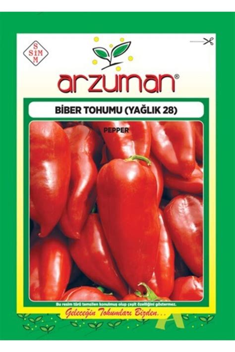 Arzuman Adet K Rm Z Ya L K Kapya Biber Tohumu Fiyat Yorumlar