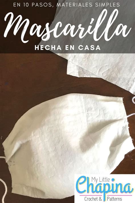 Mascarilla Hecha En Casa En Pasos Con Materiales Simples