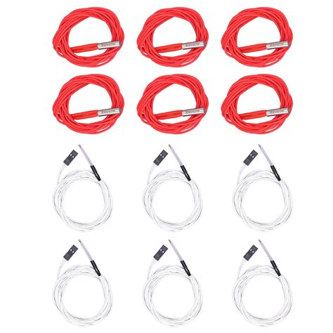 Pcs Thermistor Wires With Terminal Pcs Heating Rods D Printer Hot End Accessories V W