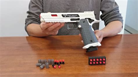 Udl Combat Master Pistol Unboxing And Review Shell Ejecting