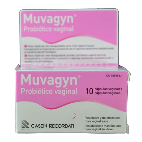 Muvagyn Probi Tico Vaginal C Psulas Vaginales Casen Recordati