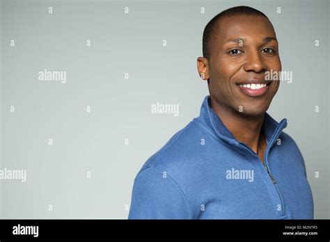 handsome african american man stock photo alamy