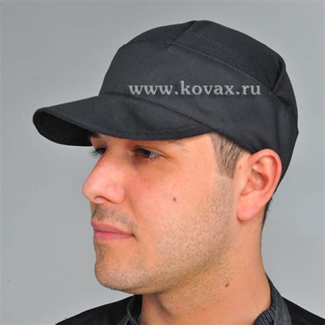 Головной убор повара: Кепка мужская черная
