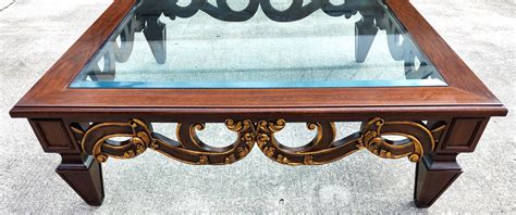 Vintage French Provincial Coffee Table Huge 5 Foot For Sale at 1stDibs