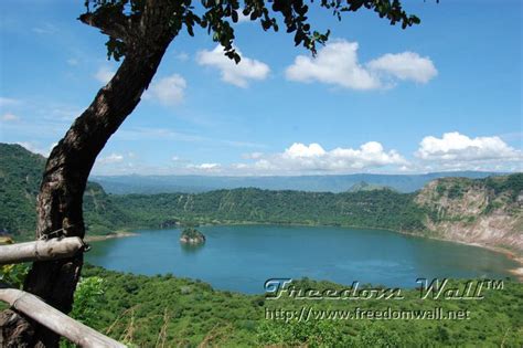 Trekking to Taal Volcano Crater - Freedom Wall