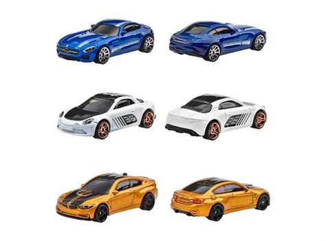 HOT WHEELS MULTIPAQUETES TEMÁTICOS DE AUTOS DE JUGUETE ESCALA DECORACIONES AUTÉNTICAS