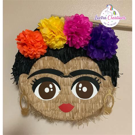 Frida Kahlo Pi Ata Pi Ata Mexicana Decoracion Fiesta Mexicana