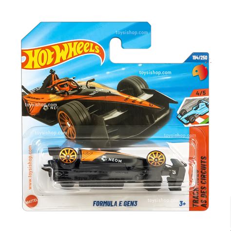 Hot Wheels Tekli Arabalar Formula E Gen Track Aces Serisi Tekli Araba