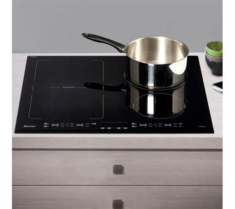 Table De Cuisson Induction Kw Foyers Noir Spi B Plaque