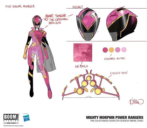 Power_Rangers_Solar_Rangers_Design_Pink_Ranger_Slayer_Ranger_Boom_Studios_Comic_Book - Power ...