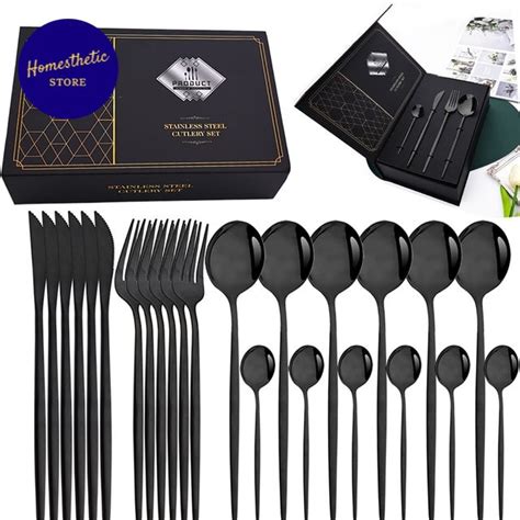 Jual Royal Cutlery Set Perlengkapan Alat Makan Sendok Garpu Pisau Set