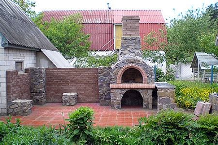 Мангал из камня своими руками