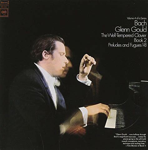 Glenn Gould J S Bach Well Tempered Clavier Book 2 CD Opus3a