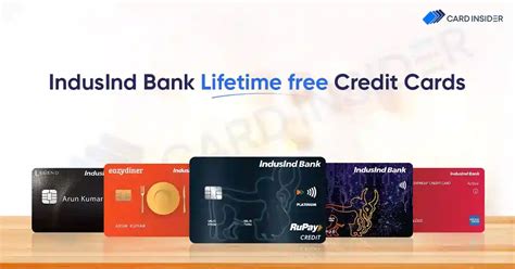 Indusind Bank Lifetime Free Credit Cards