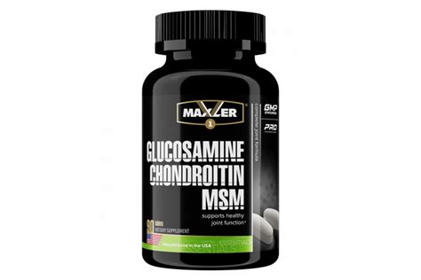 Maxler Glucosamine Chond, MSM 90 таб - Магазин здорового и спортивного ...