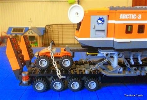 A Modified Lego Arctic Artic Lego Tractor Lego Truck Lego