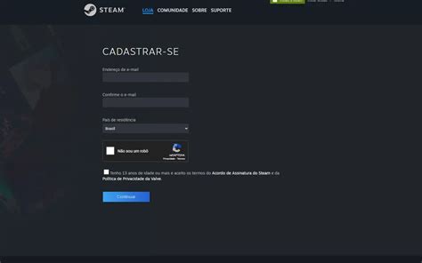 Como Baixar E Instalar A Steam Como Criar Conta Na Steam Transforme