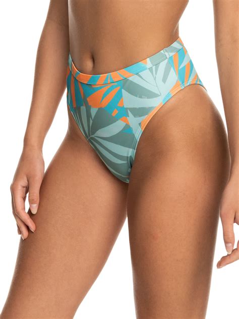 Roxy Pro The Backside Moderate Bikini Bottoms For Women Quiksilver