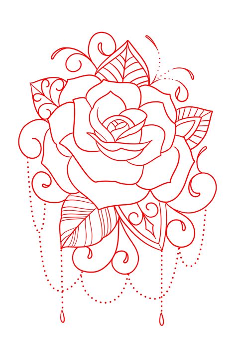 Printable Tattoo Stencil