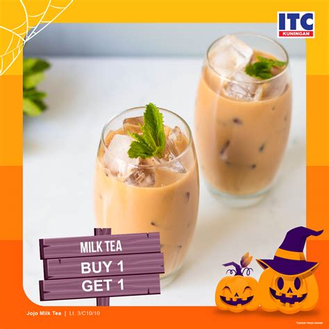 Buy 1 Get 1 All Item Jojo Milk Tea Itc Kuningan Itc Shopping Festival