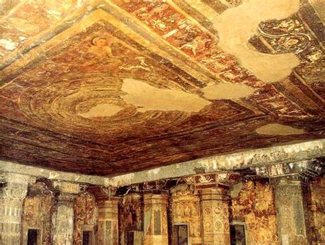 Indian Heritage - AJANTA CAVES - Ceiling Paintings, compiled by ...