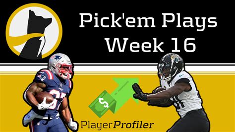 Rotounderworld Approved Underdog Pickem Plays Week 16