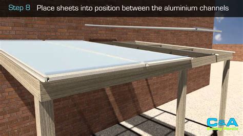 Polycarbonate Roof Polycarbonate Sheet Installation Diagram