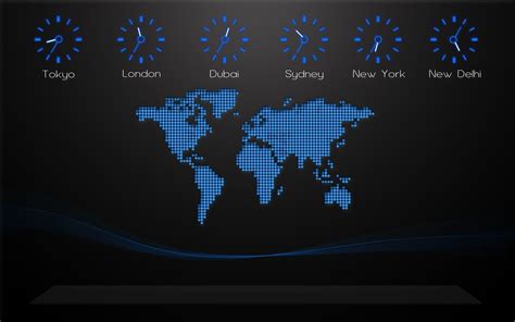 World Clock Desktop Wallpaper - WallpaperSafari