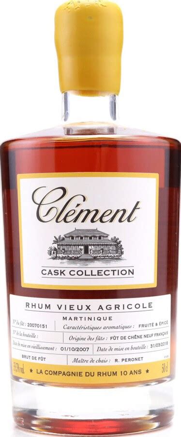 Clement Rhum Vieux Agricole Martinique Ml Spirit Radar