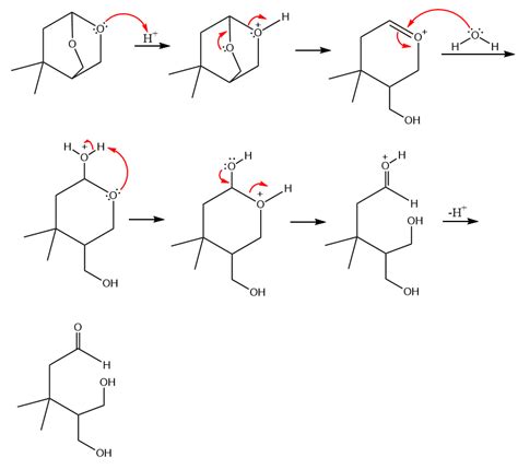 Draw The Organic Product For The Following Acid Catalyzed Hy Quizlet