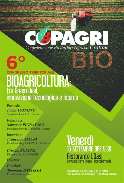 Settembre Copagri Calabria