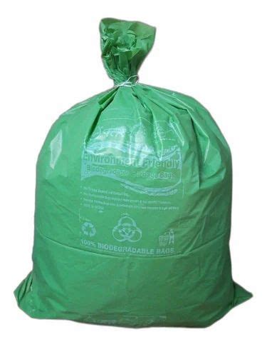 Biodegradable Green Plastic Garbage Bag At Rs 110 Kg Biodegradable