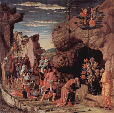 Artwork Replica Adoration Of The Three Kings By Andrea Mantegna 1431